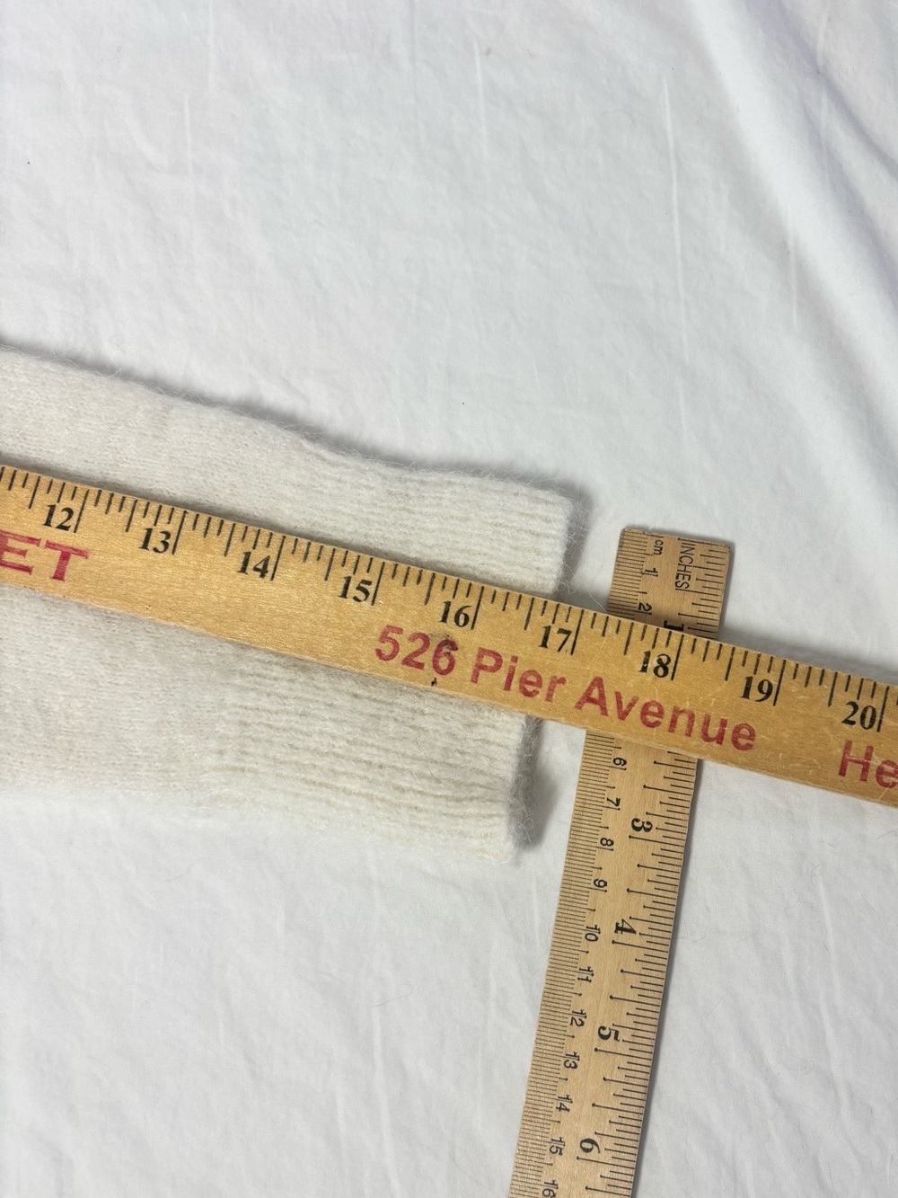 Madewell Off-White Wool/Alpaca Blend Carabelle Polo Button-Up Cardigan XL Boxy - Picture 13 of 13